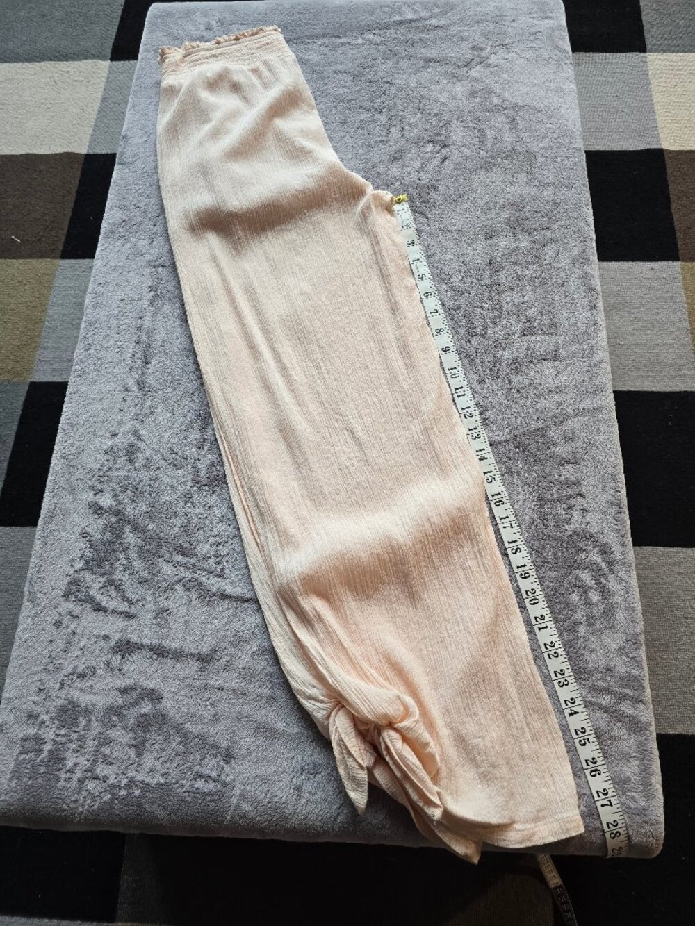Aerie smocked Cotton Gauze Balloon lounge pants medium - Picture 5 of 7